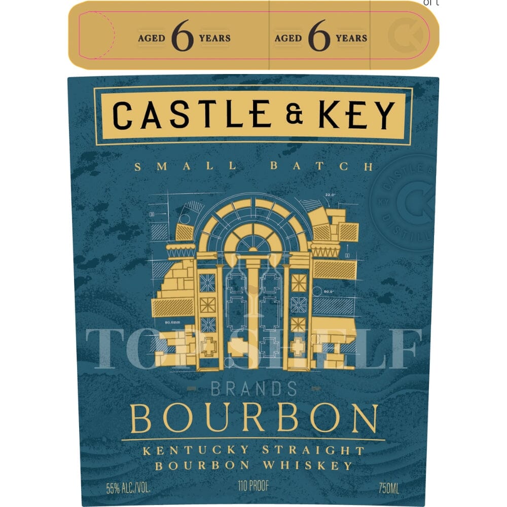 Castle & Key 6 Year Old Small Batch Bourbon Bourbon Castle & Key