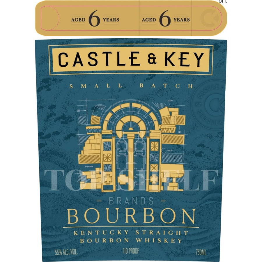 Castle & Key 6 Year Old Small Batch Bourbon Bourbon Castle & Key