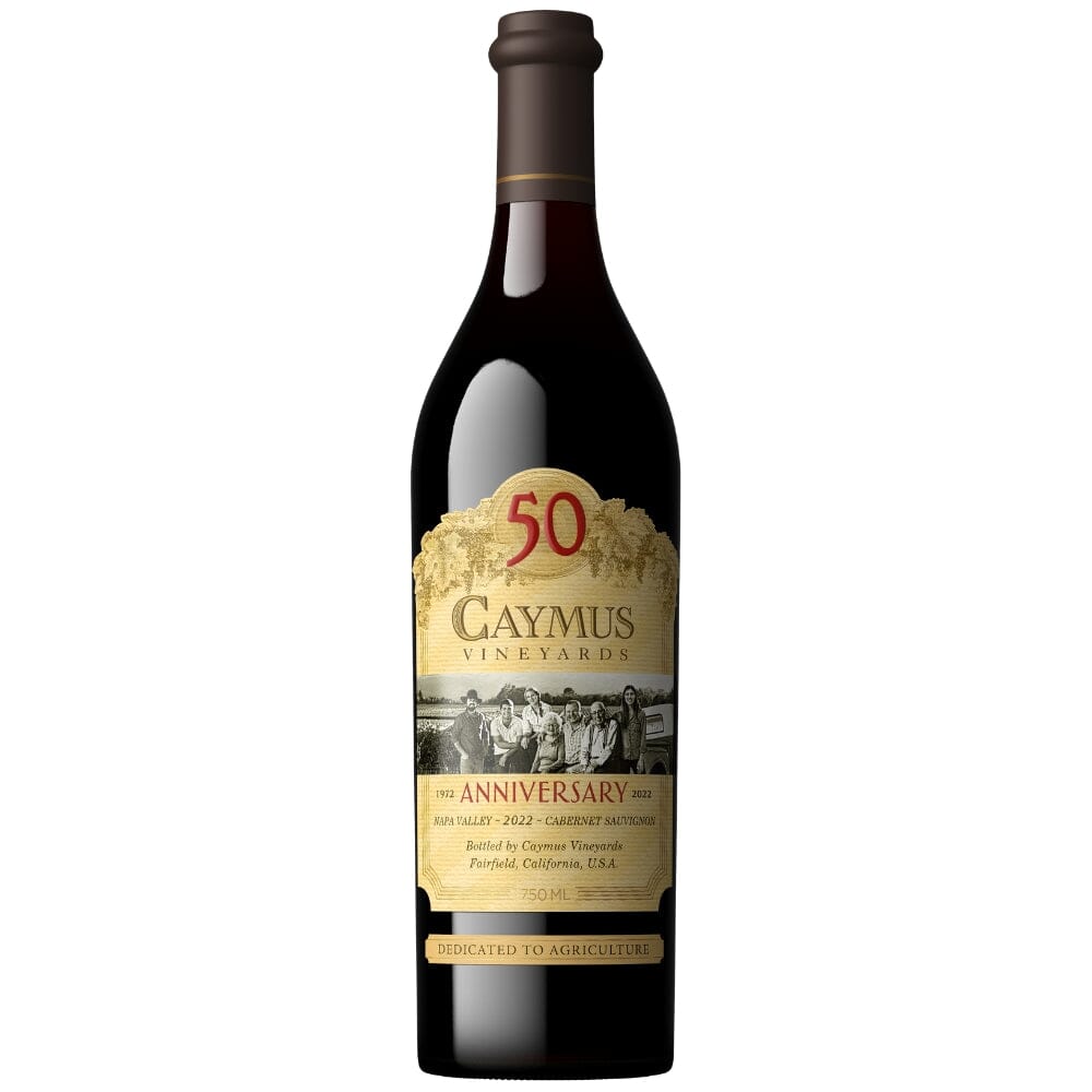 Caymus 50th Anniversary Napa Valley Cabernet Sauvignon 2022 Wine Caymus Vineyards