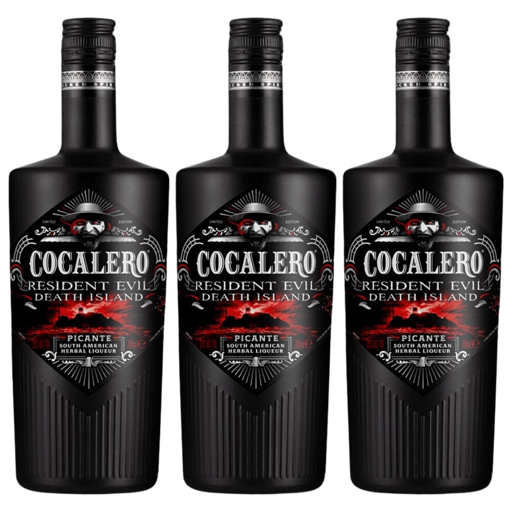 Cocalero X Resident Evil Death Island 3pk Liqueur Cocalero