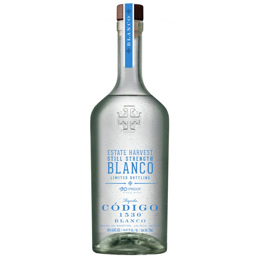Codigo 1530 Blanco Still Strength 90 Proof Tequila Código 1530 Tequila