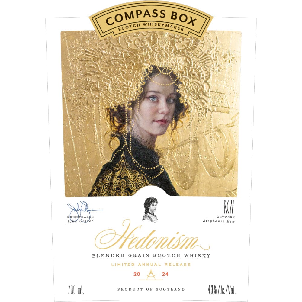 Compass Box Hedonism 2024 Release Scotch Compass Box
