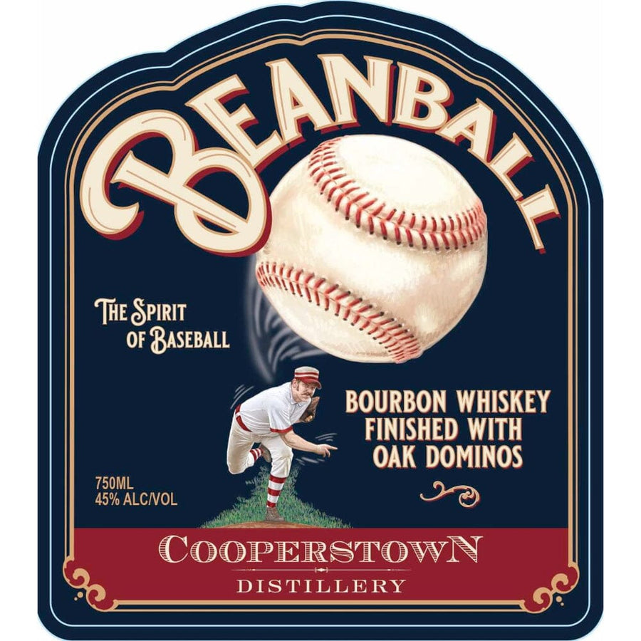 Cooperstown Beanball Bourbon Finished with Oak Dominos Bourbon Cooperstown Distillery