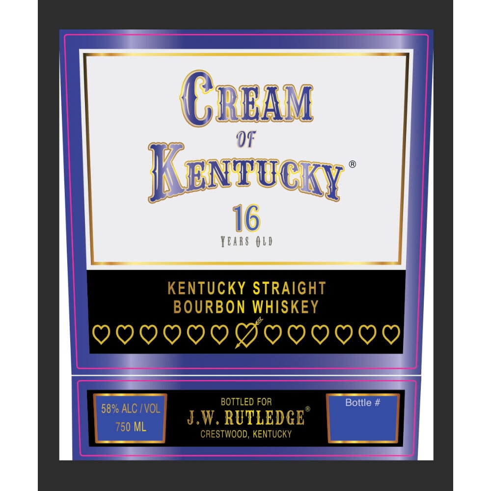 Cream Of Kentucky 16 Year Old Bourbon Bourbon Cream Of Kentucky 