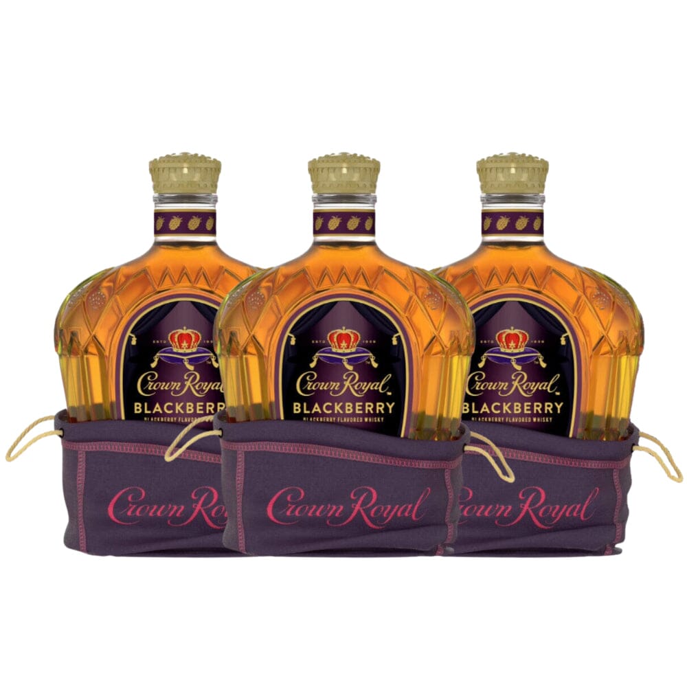 Buy Crown Royal Blackberry Flavored Whisky 3pk Online