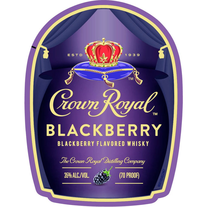 Crown Royal Blackberry Flavored Whisky Flavored Whiskey Crown Royal