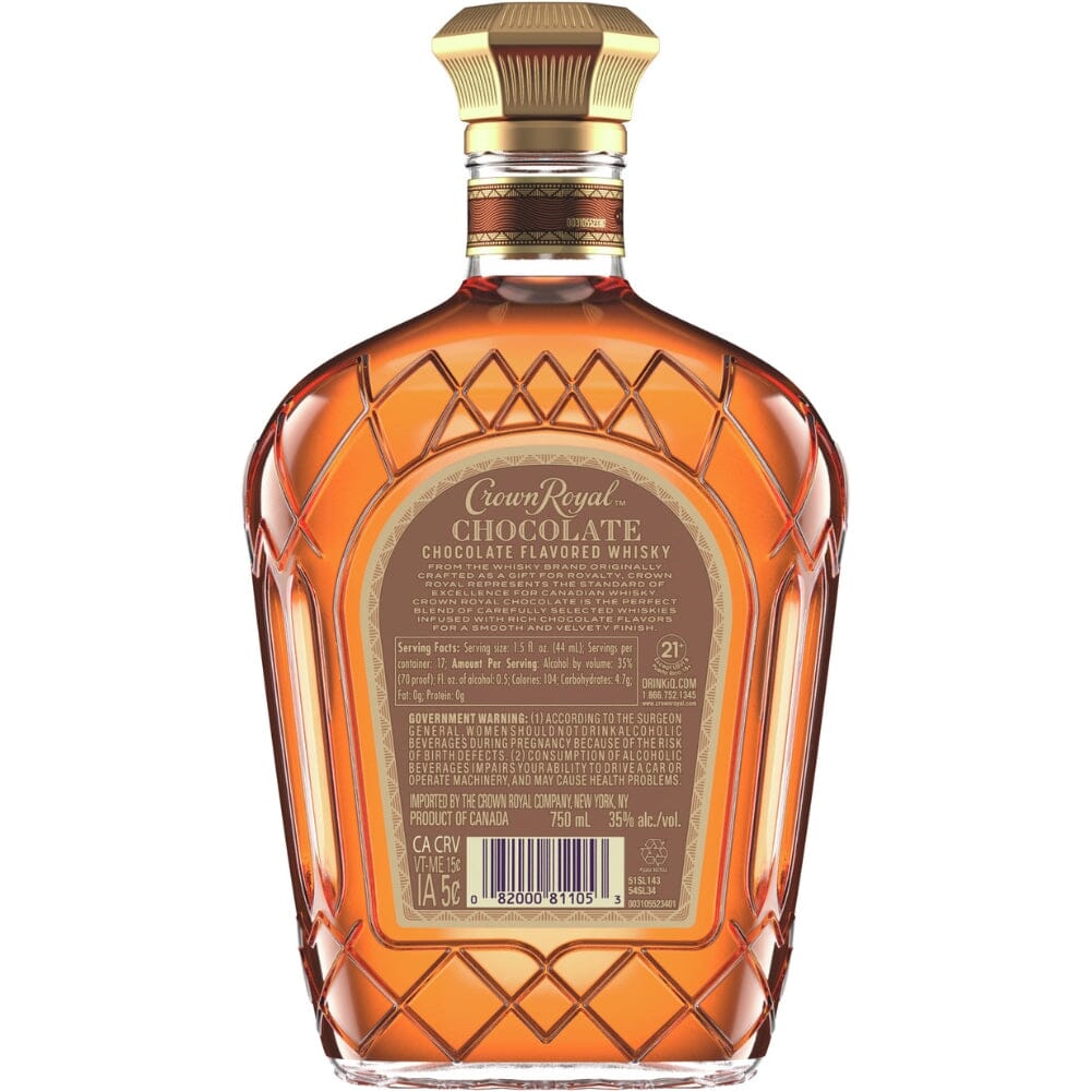 Crown Royal Chocolate Limited Edition Flavored Whiskey Crown Royal
