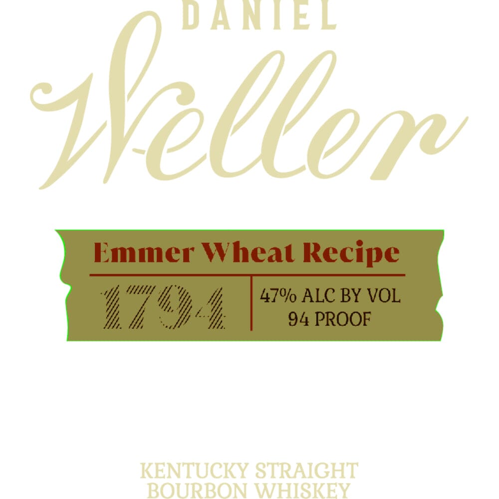 Daniel Weller Emmer Wheat Recipe Kentucky Straight Bourbon Bourbon Buffalo Trace