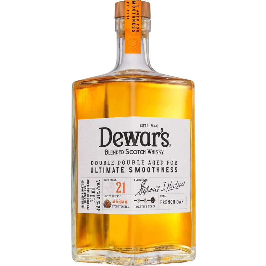 Dewar’s 21 Year Old Stone Toasted French Oak Cask Finished Scotch Scotch Dewar's