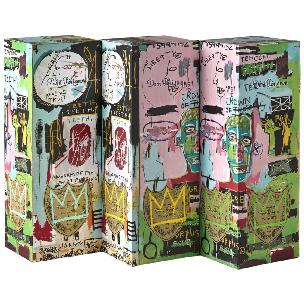 Dom Perignon Brut Tribute to Jean-Michel Basquiat 2015 Champagne Dom Pérignon