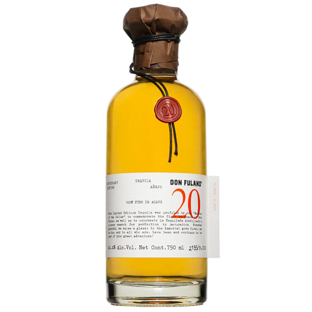 Don Fulano Tequila 20th Anniversary Anejo Tequila Don Fulano