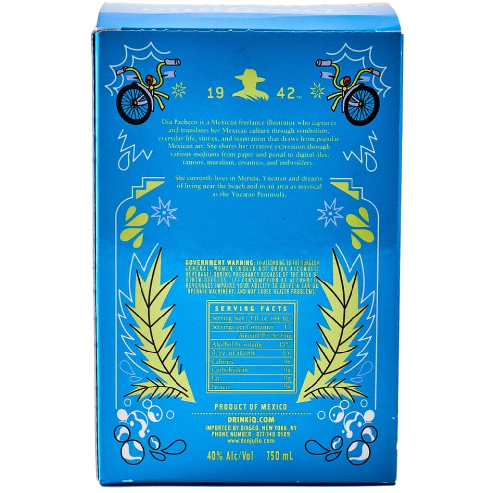 Don Julio Blanco 'Summer of Mexicana' Artist Edition Tequila Don Julio Tequila