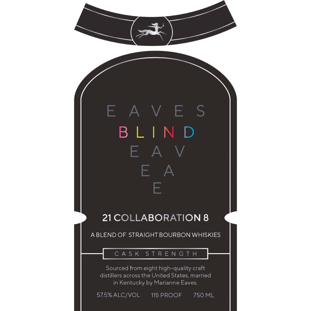 Eaves Blind 21 Collaboration 8 Blend Bourbon Bourbon Eaves Blind