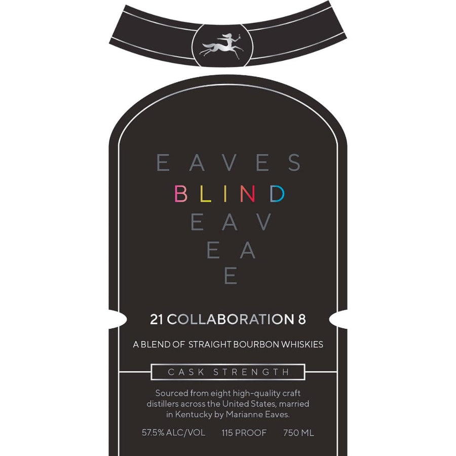 Eaves Blind 21 Collaboration 8 Blend Bourbon Bourbon Eaves Blind