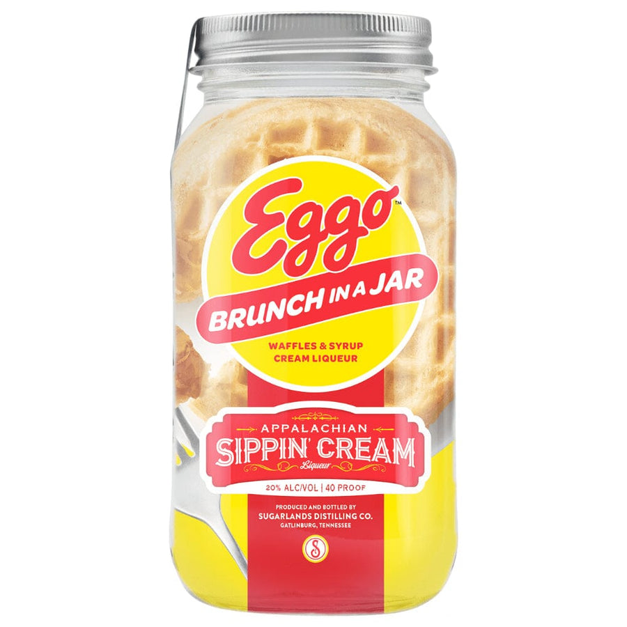 Eggo Brunch in a Jar Waffles & Syrup Sippin’ Cream Liqueur Sugarlands Distilling Company