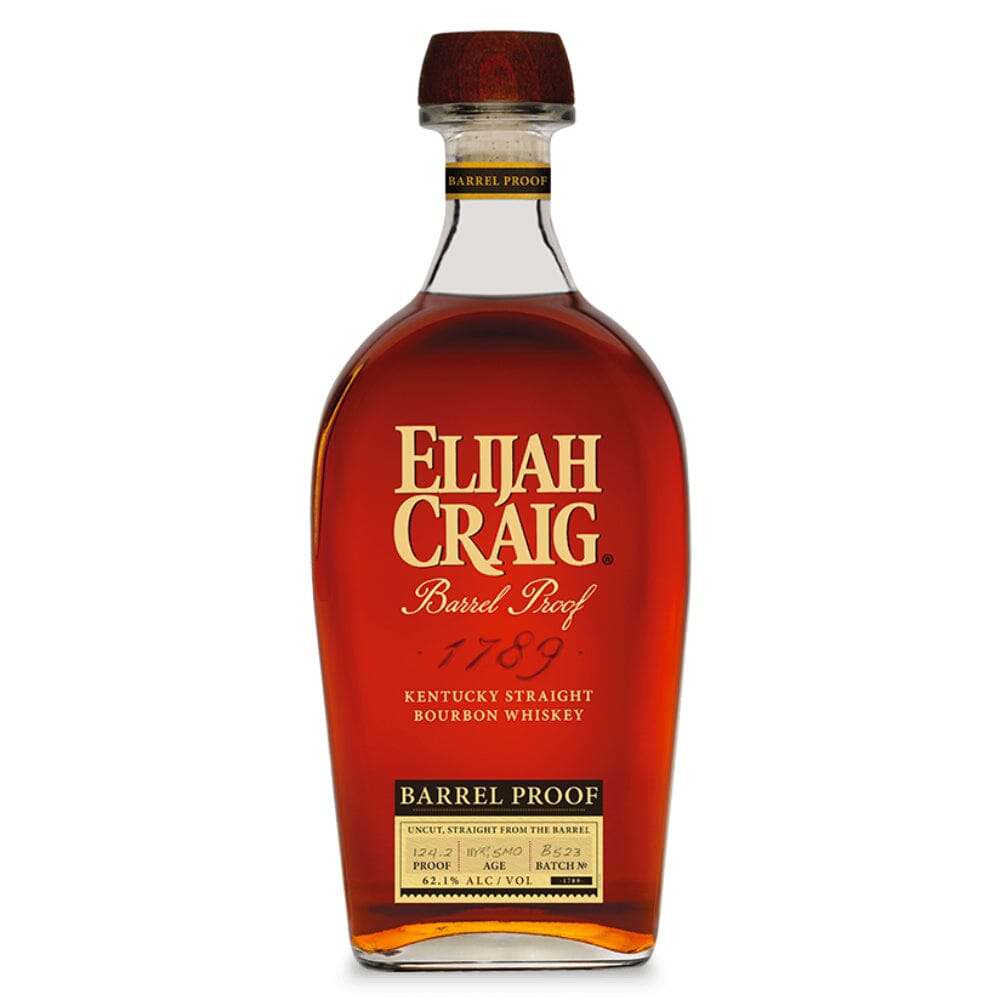Elijah Craig Barrel Proof Batch B523 124.2 Proof Bourbon Elijah Craig