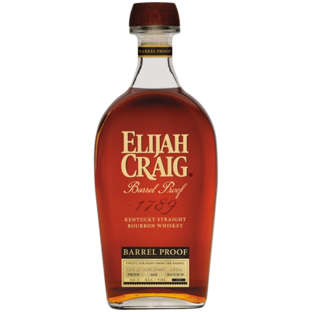 Elijah Craig Barrel Proof Batch C924 Kentucky Straight Bourbon Whiskey Elijah Craig