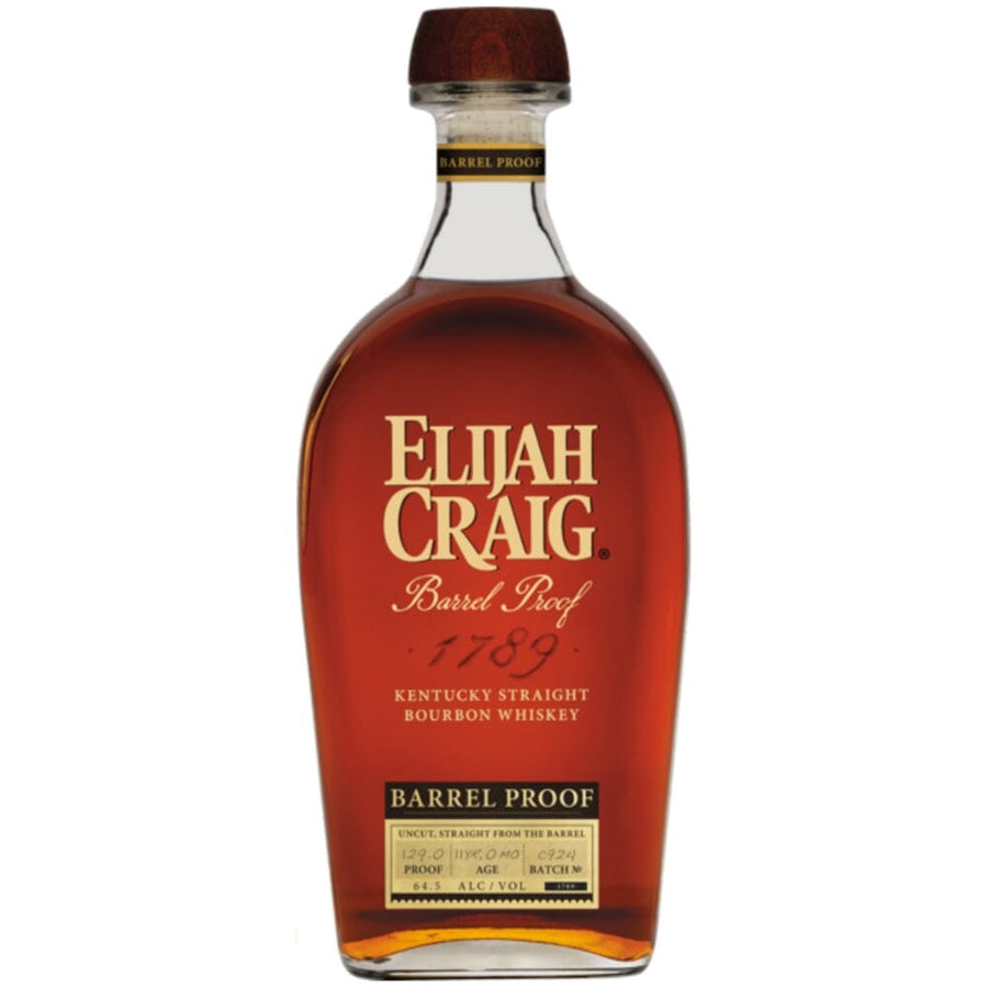 Elijah Craig Barrel Proof Batch C924 Kentucky Straight Bourbon Whiskey Elijah Craig