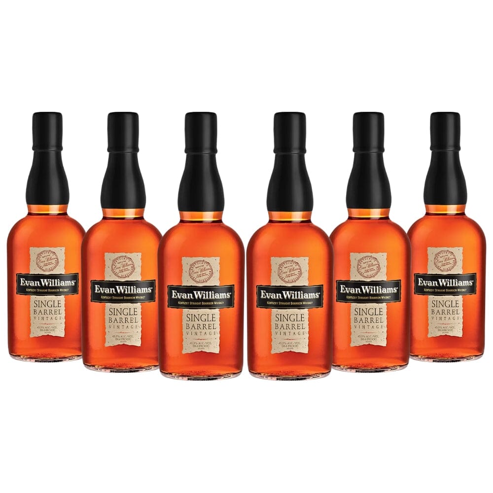 Evan Williams Single Barrel Vintage Bourbon 6pk Bourbon Evan Williams