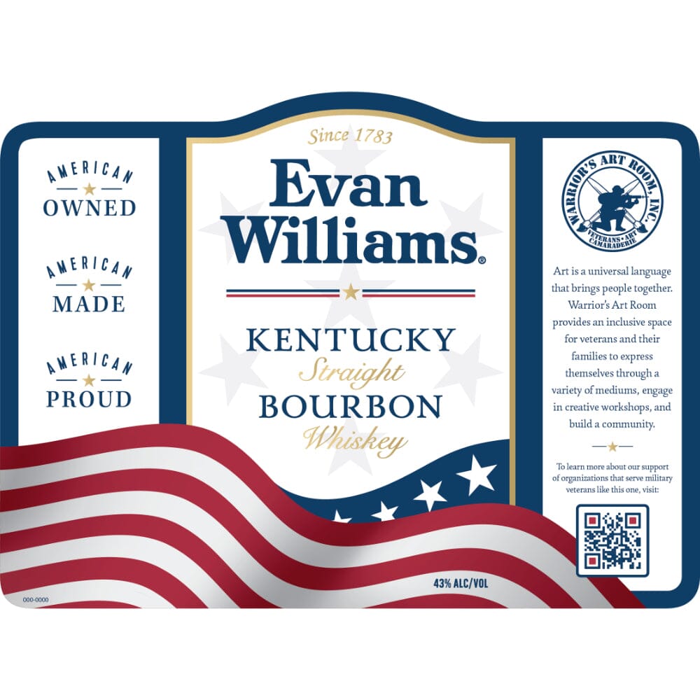 Evan Williams Warrior's Art Room Straight Bourbon Bourbon Evan Williams