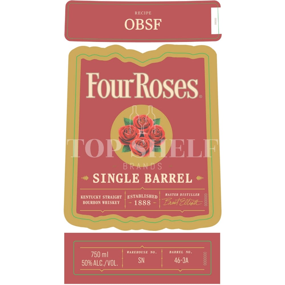 Four Roses OBSF Single Barrel Bourbon Bourbon Four Roses