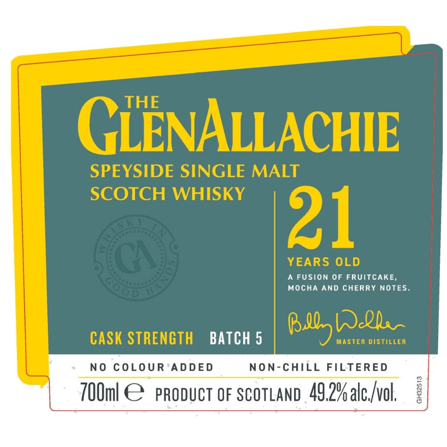The GlenAllachie 21 Year Old Batch 5 Scotch The GlenAllachie
