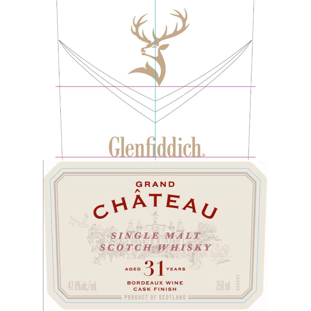 Glenfiddich Grand Chateau Bordeaux Wine Cask Finish 31 Year Old Scotch Glenfiddich