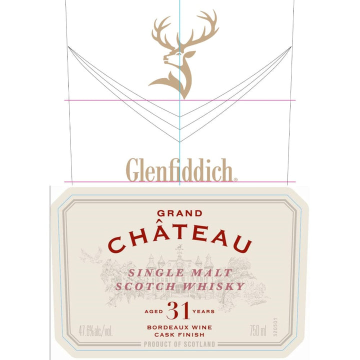 Glenfiddich Grand Chateau Bordeaux Wine Cask Finish 31 Year Old Scotch Glenfiddich
