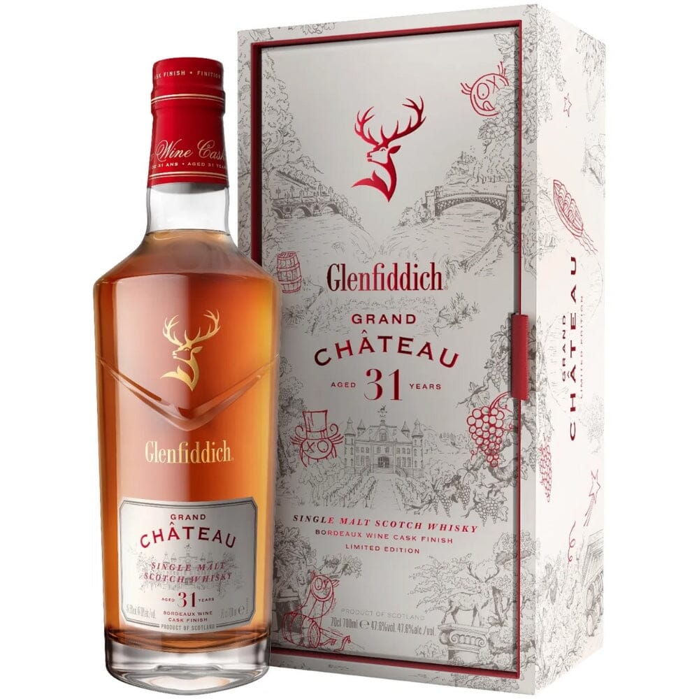 Glenfiddich Grand Chateau Bordeaux Wine Cask Finish 31 Year Old Scotch Glenfiddich