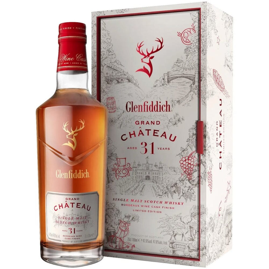 Glenfiddich Grand Chateau Bordeaux Wine Cask Finish 31 Year Old Scotch Glenfiddich