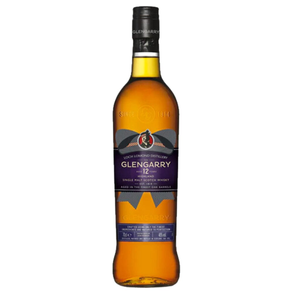 Glengarry 12 Year Old Highland Single Malt Scotch Whisky Scotch Glengarry
