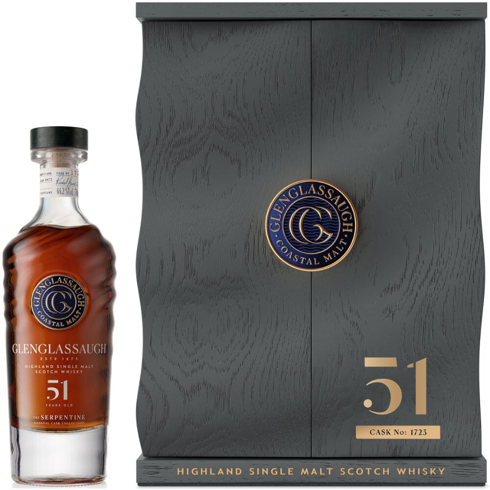 Glenglassaugh Serpentine Coastal Cask Collection 51 Year Old Scotch Glenglassaugh