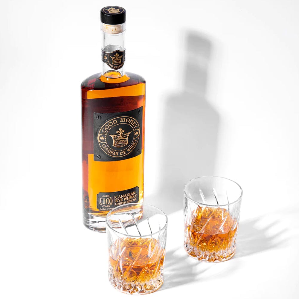 Good Money 10 Year Canadian Rye by Floyd Mayweather Rye Whiskey Good Money