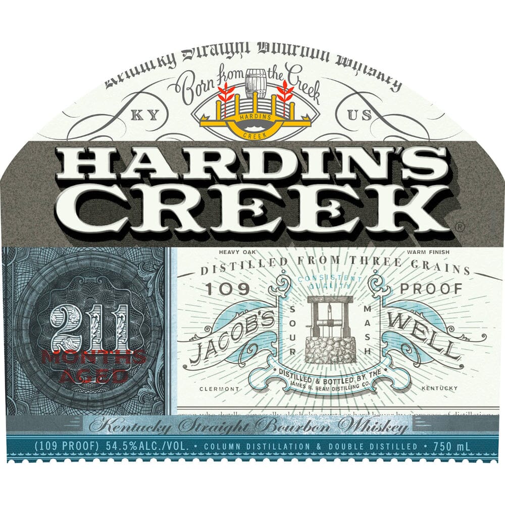 Hardin’s Creek Jacob’s Well 211 Months Old Straight Bourbon Bourbon Hardin's Creek