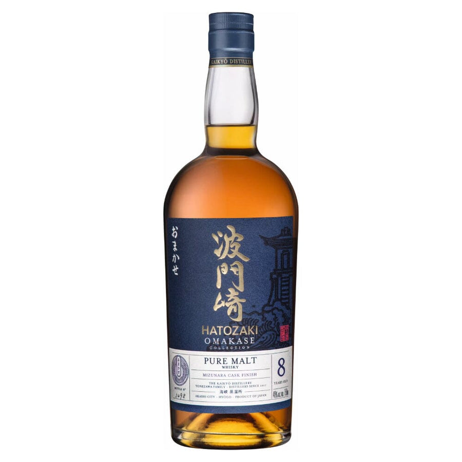 Hatozaki 8 Year Omakase Pure Malt Japanese Whisky Japanese Whisky The Kaikyo Distillery