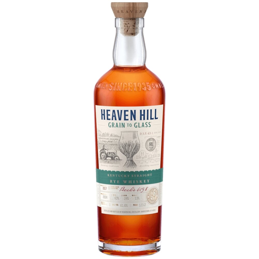 Heaven Hill Grain to Glass Straight Rye Whiskey Rye Whiskey Heaven Hill Distillery