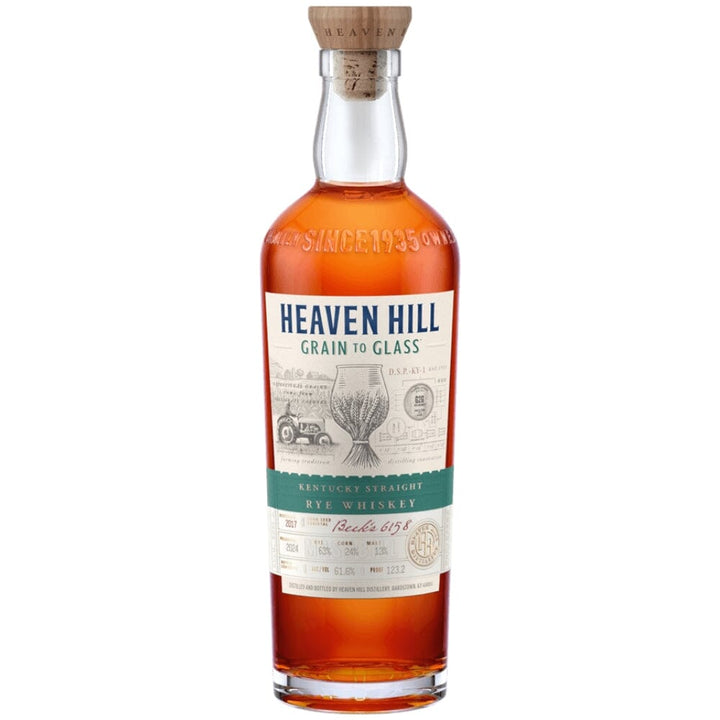 Heaven Hill Grain to Glass Straight Rye Whiskey Rye Whiskey Heaven Hill Distillery