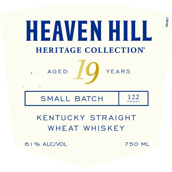 Heaven Hill Heritage Collection 19 Year Old 2025 Release Wheat Whiskey Heaven Hill Distillery