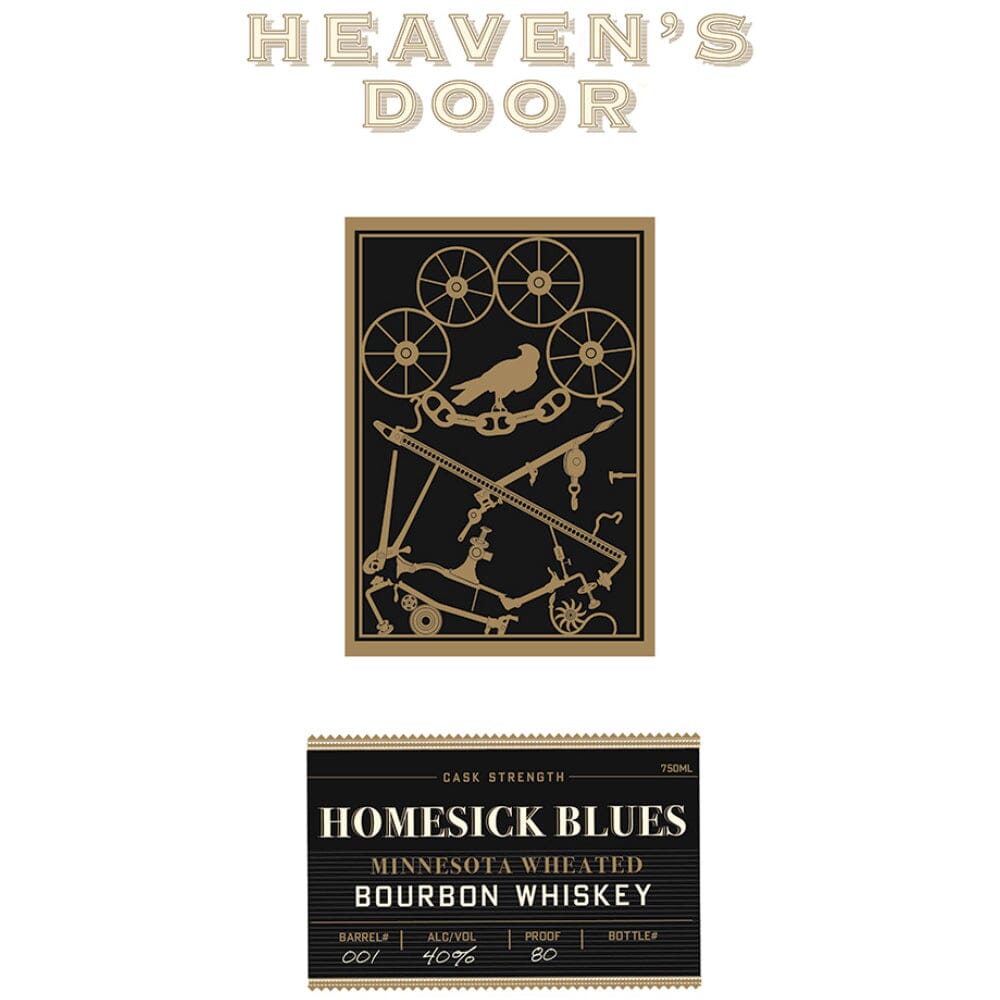 Heaven’s Door Homesick Blues Minnesota Wheated Bourbon Bourbon Heaven's Door Whiskey