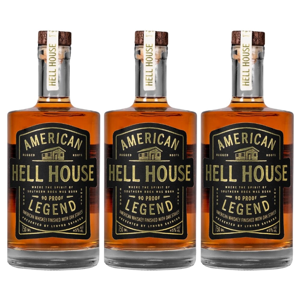 Hell House American Whiskey by Lynyrd Skynyrd 3pk American Whiskey Hell House Whiskey