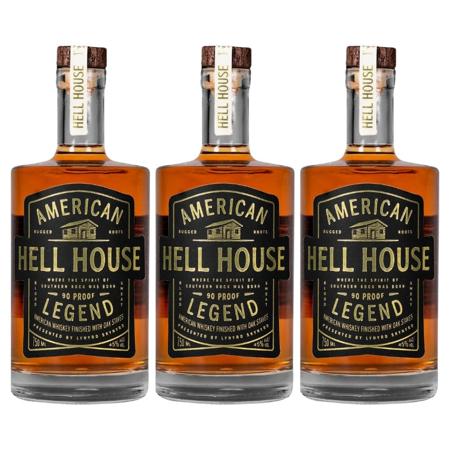 Hell House American Whiskey by Lynyrd Skynyrd 3pk American Whiskey Hell House Whiskey