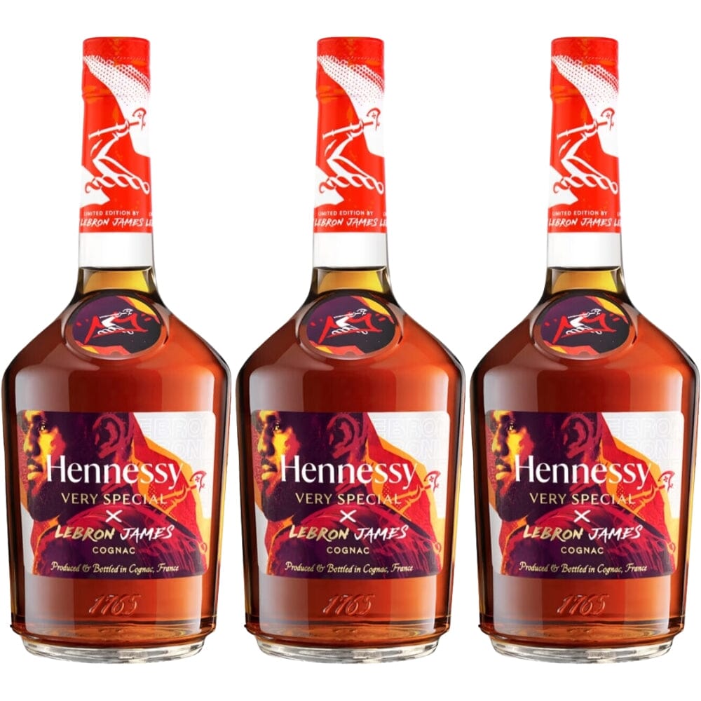 Hennessy VS X Lebron James Limited Edition Cognac 3pk Cognac Hennessy