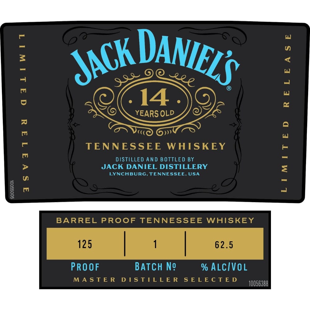 Jack Daniel’s 14 Year Old Tennessee Whiskey Tennessee Whiskey Jack Daniel's