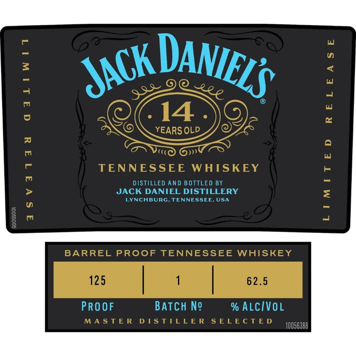 Jack Daniel’s 14 Year Old Tennessee Whiskey Tennessee Whiskey Jack Daniel's