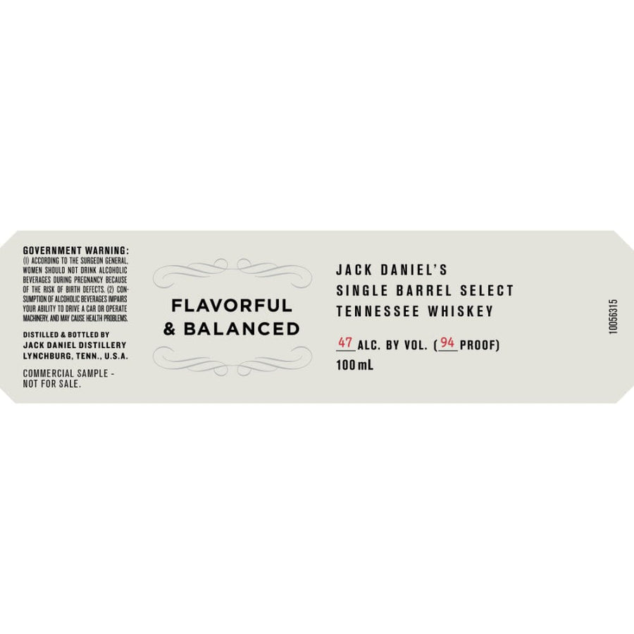 Jack Daniel’s Flavorful & Balanced Single Barrel Select Tennessee Whiskey Tennessee Whiskey Jack Daniel's