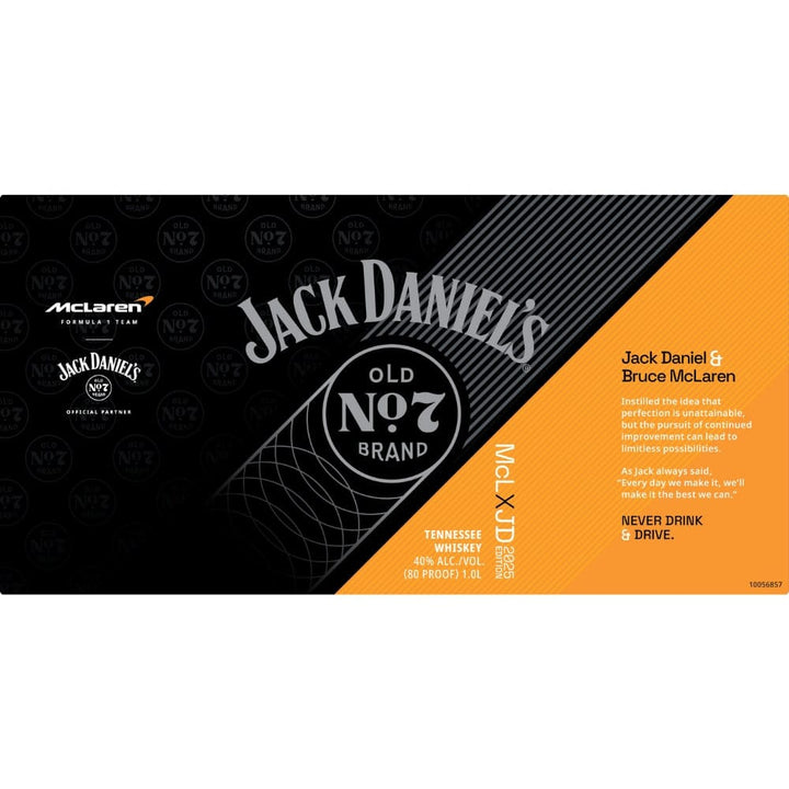 Jack Daniel’s X McLaren F1 Team 2025 Edition 1L Tennessee Whiskey Jack Daniel's