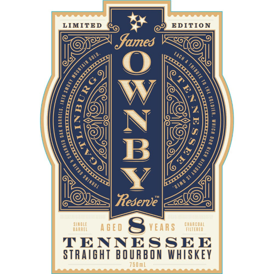 Ole Smoky James Ownby Reserve 8 Year Old Tennessee Bourbon Straight Bourbon Whiskey Ole Smoky