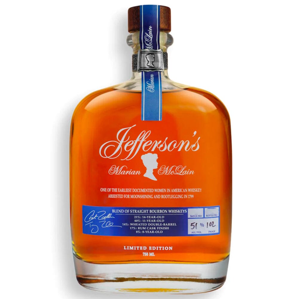Jefferson's Marian Mclain Limited Edition Bourbon Jefferson's
