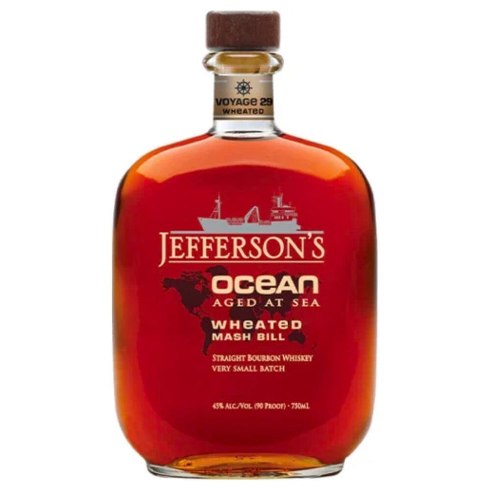 Jefferson's Ocean Wheated Mash Bill Voyage 29 Bourbon Jefferson's 