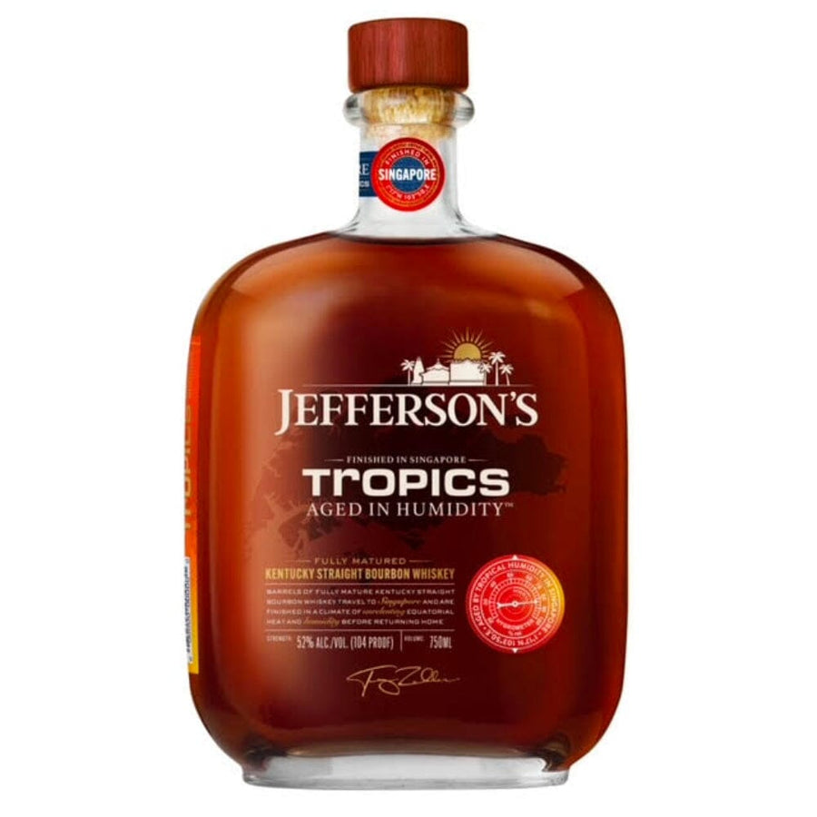 Jefferson's Tropics Kentucky Straight Bourbon Finished in Singapore Bourbon Jefferson's